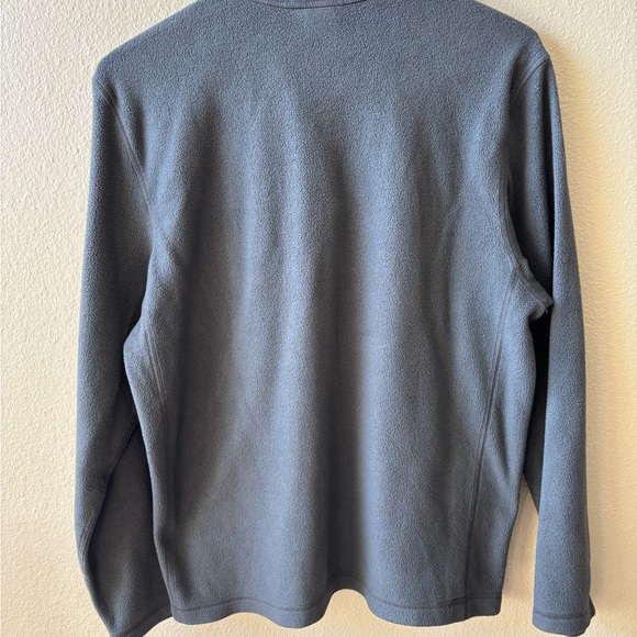 The North Face 1/4 Pullover Men’s Medium Gray And Red Lightweight Sweater - Picture 4 of 4